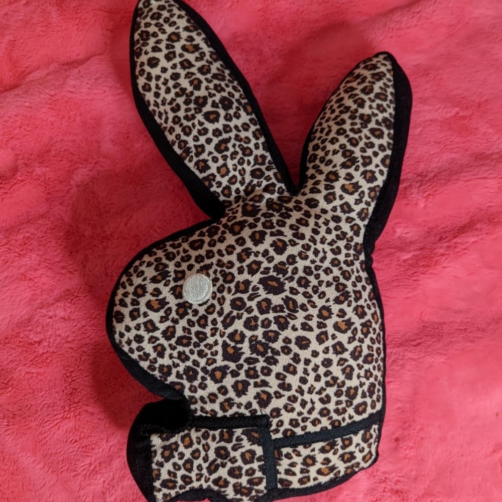 playboy cheetah bunny pillow - Picture 2 of 4